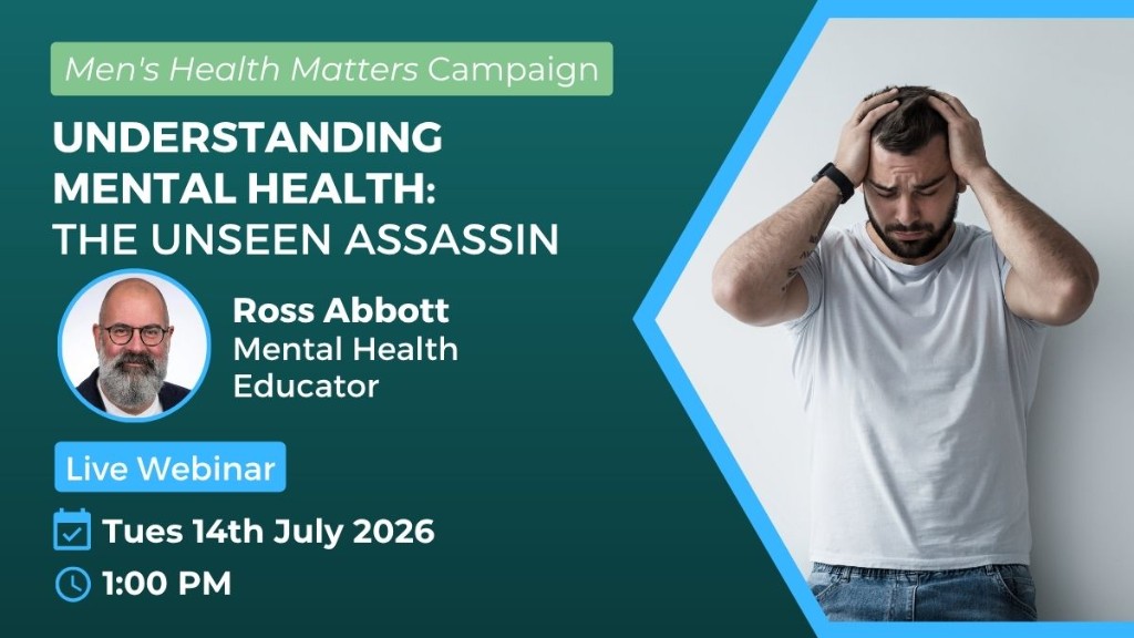 Understanding Mental Health webinar header